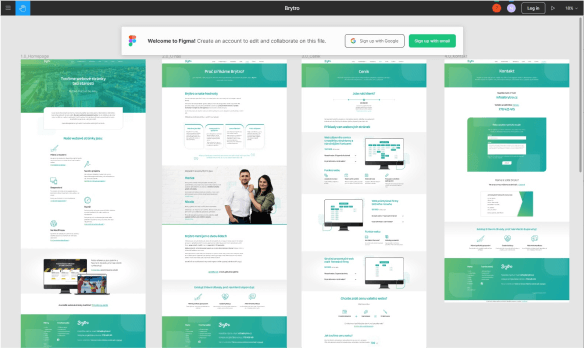 Ukázka náhledu grafiky v aplikaci Figma