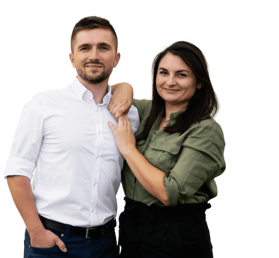 Jan Milota a Nicole Budová
